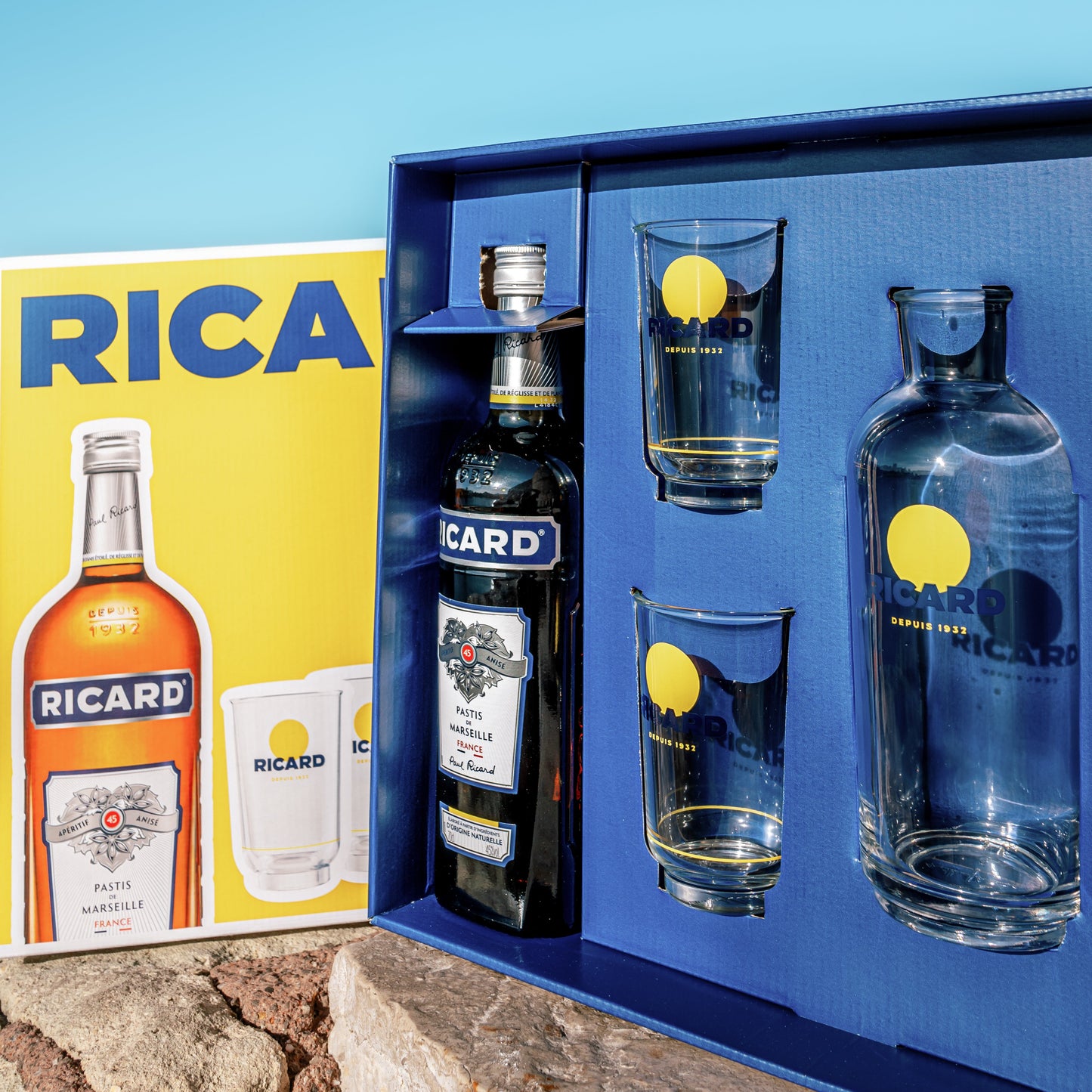 Coffret Ligne de service Ricard x Lehanneur
