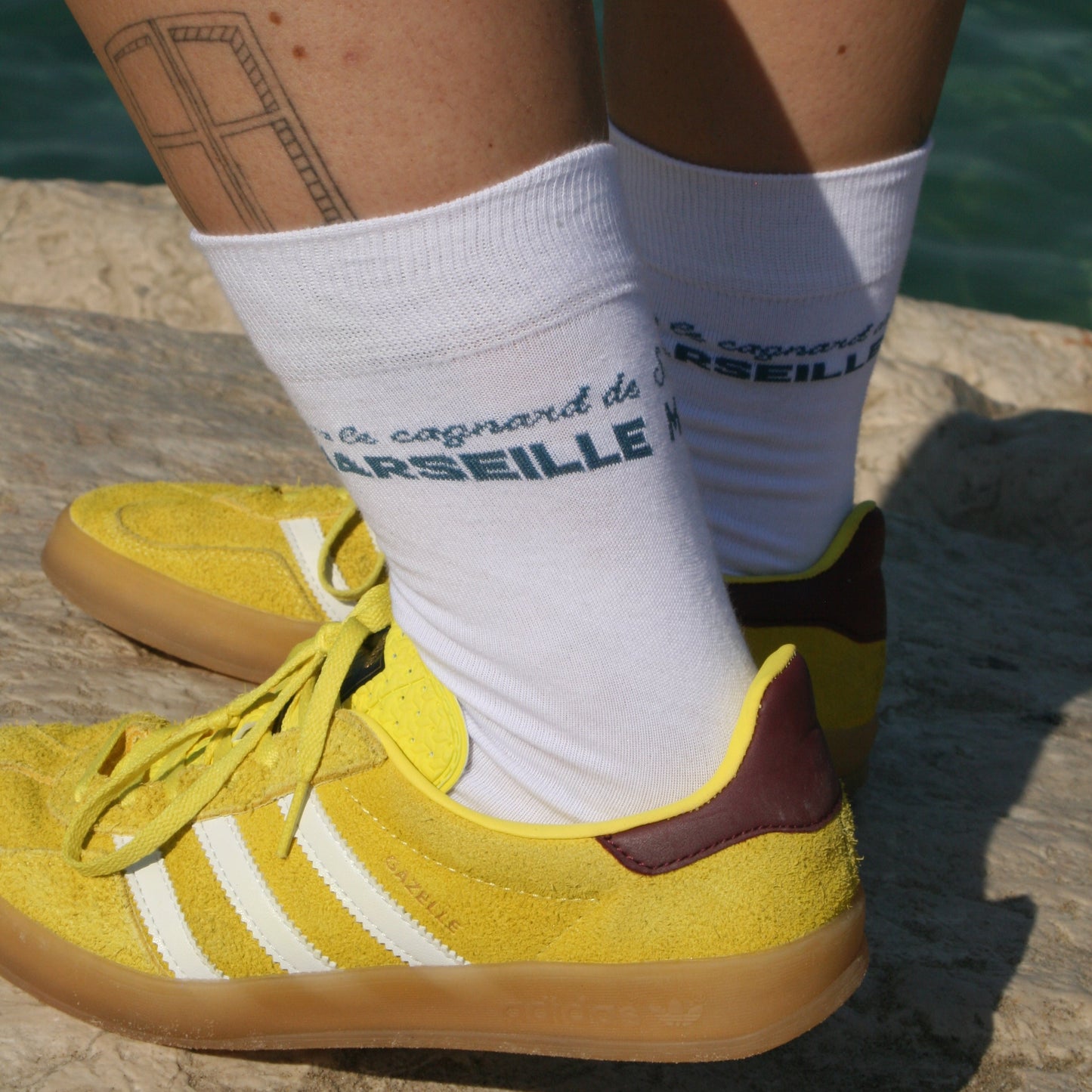 Chaussettes "Sous le cagnard de Marseille"