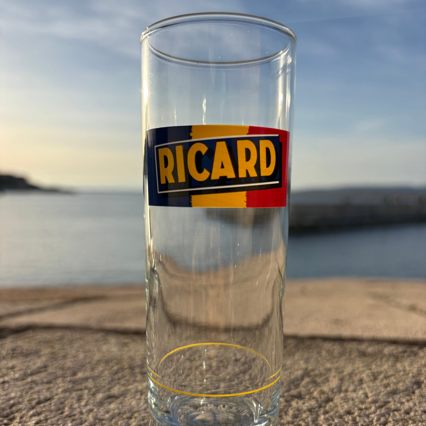 Verres Tubes Ricard - Réédition 1958