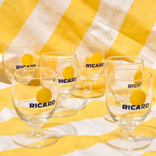 6 Verres Ballons Ricard 17cl - Personnalisables