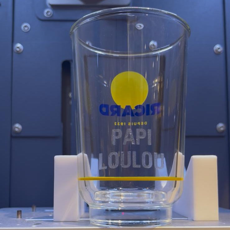 6 Verres Allongés Ricard Lehanneur - Personnalisables