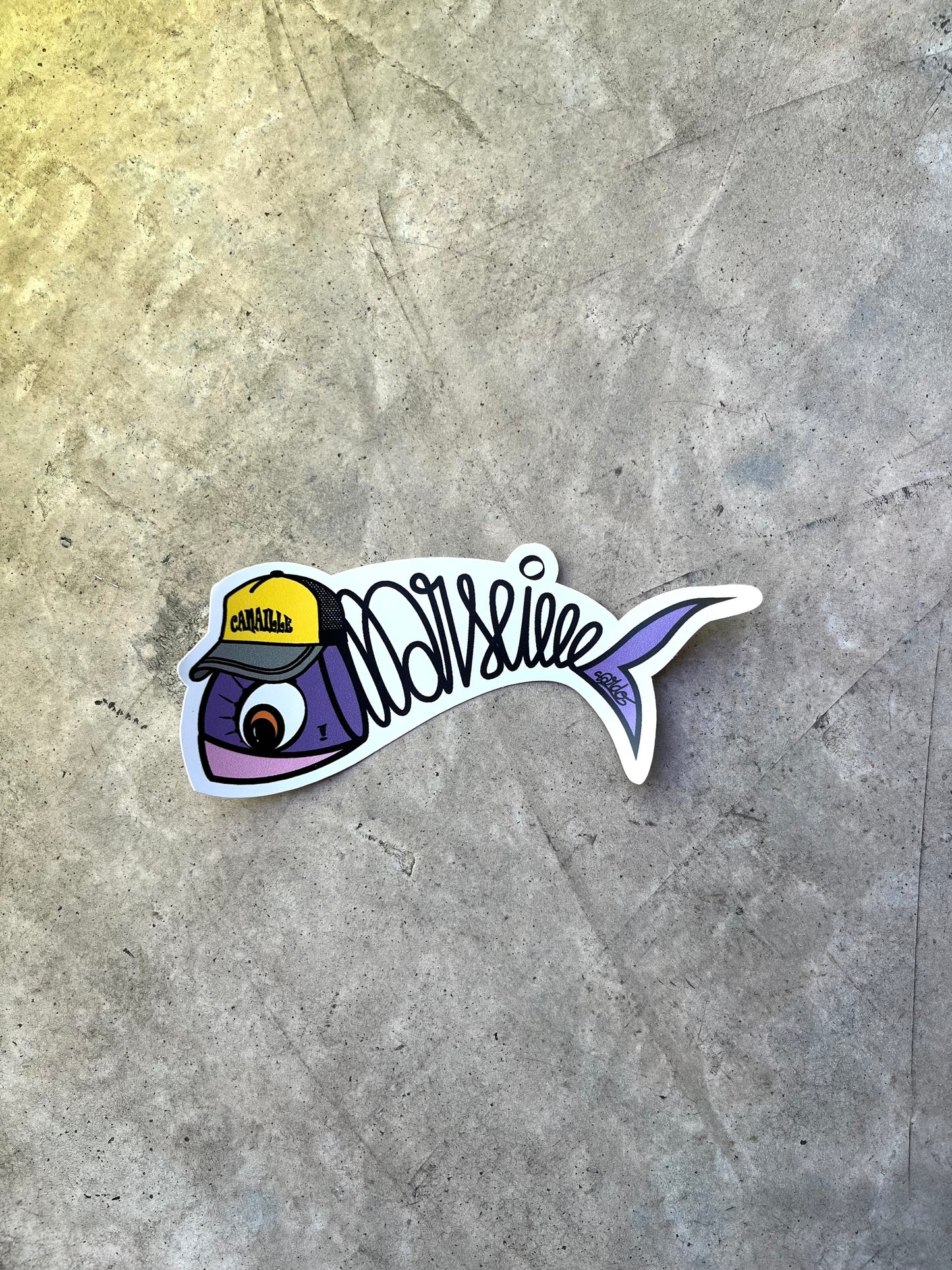 Stickers Marsiho Sardo casquettes
