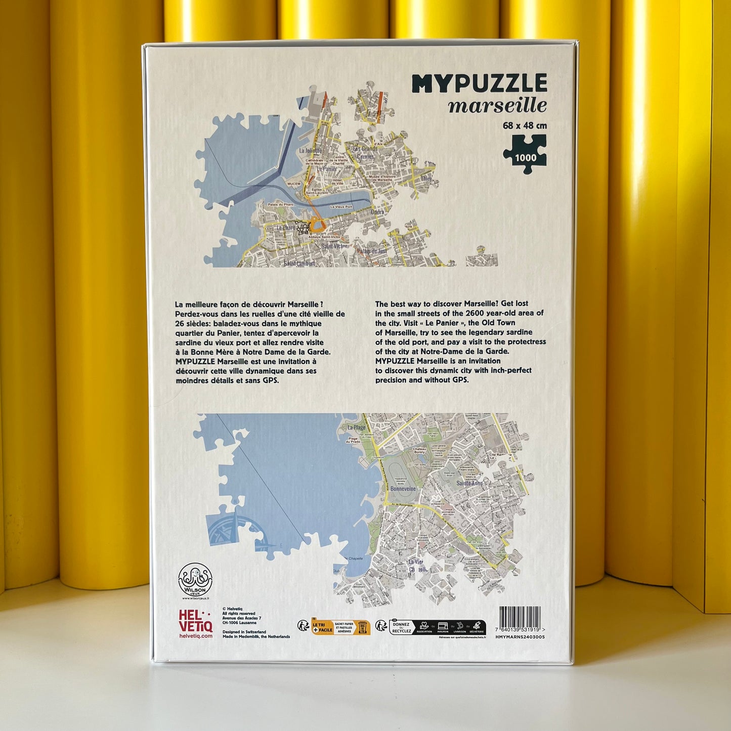 Puzzle Marseille 1000 pièces