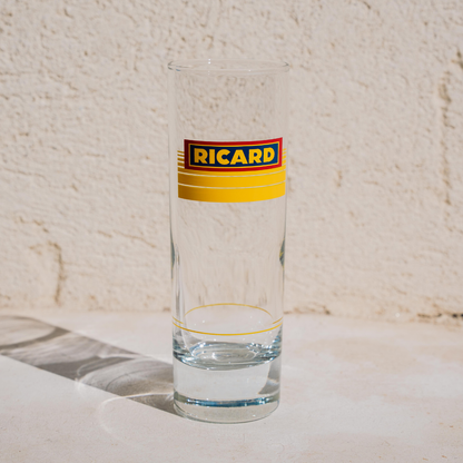 6 Verres Tubes Ricard - Réédition 1984