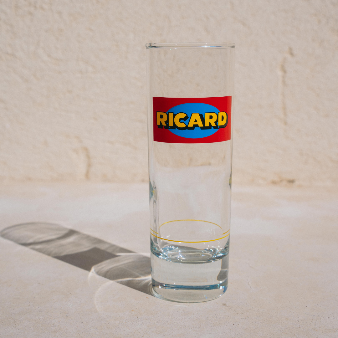 Verres Tubes Ricard - Réédition 1964