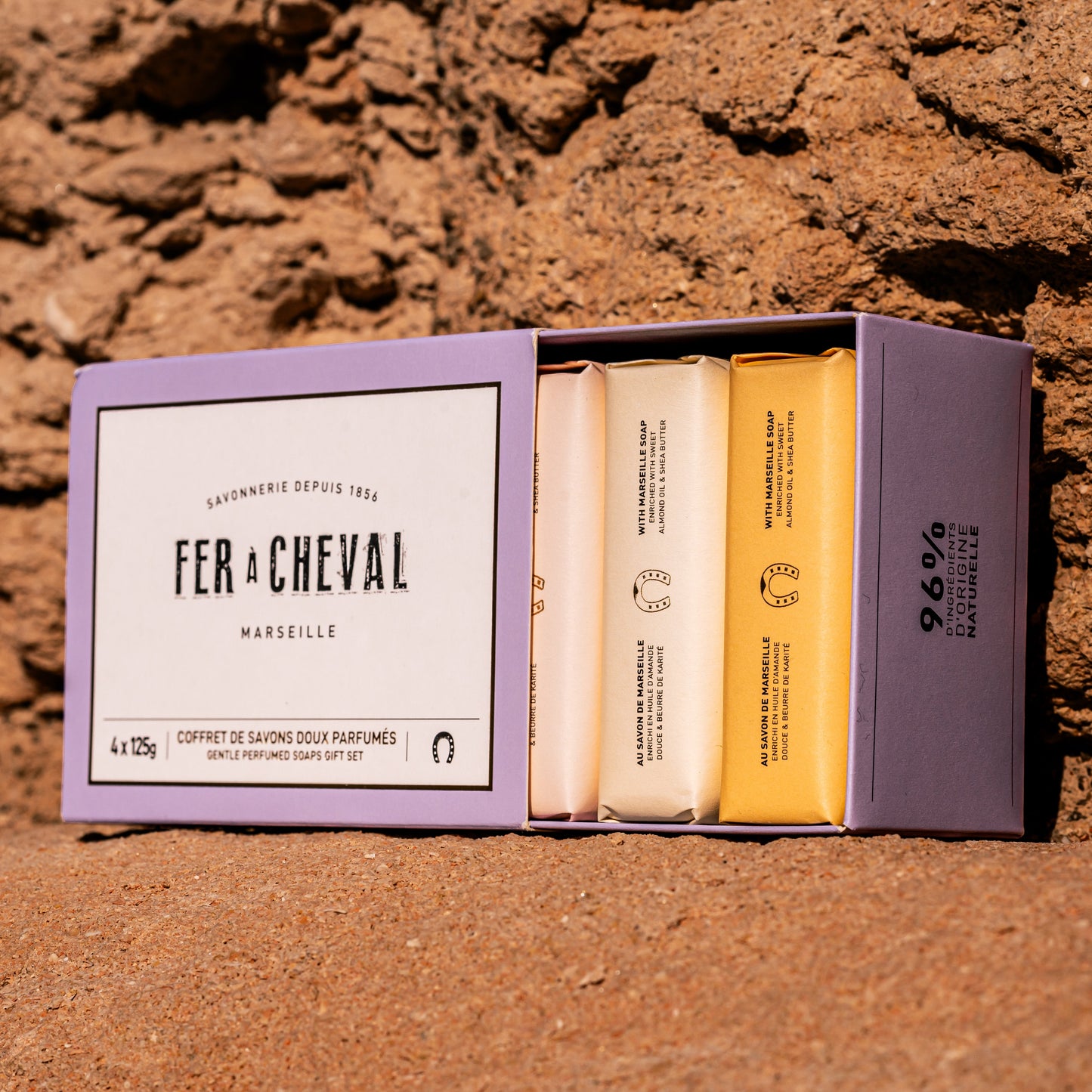 Coffret 4 savons Fer à Cheval