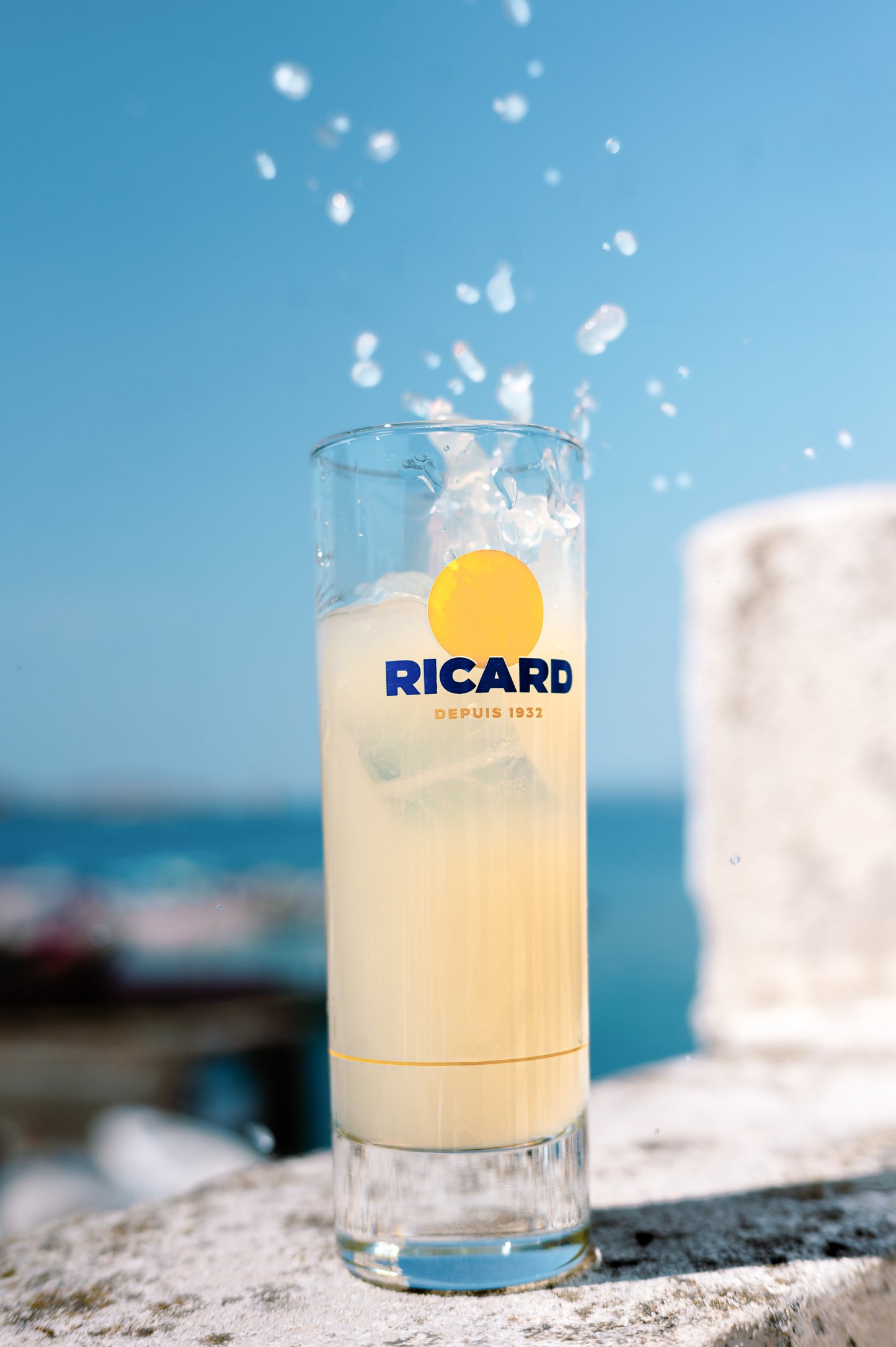 6 Verres Tube Ricard - Personnalisables