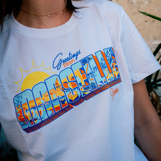 T-shirt Sumps "Greetings from Marseille"