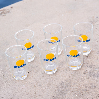 6 Verres Allongés Ricard Lehanneur - Personnalisables