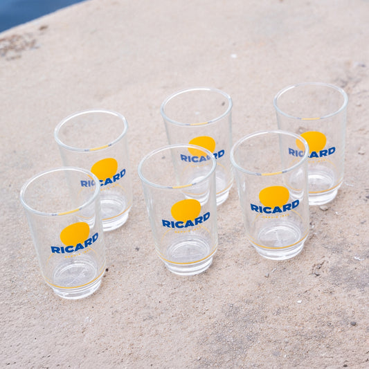 6 Verres Allongés Ricard Lehanneur - Personnalisables