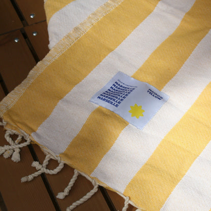 Fouta de plage Maison Yellow