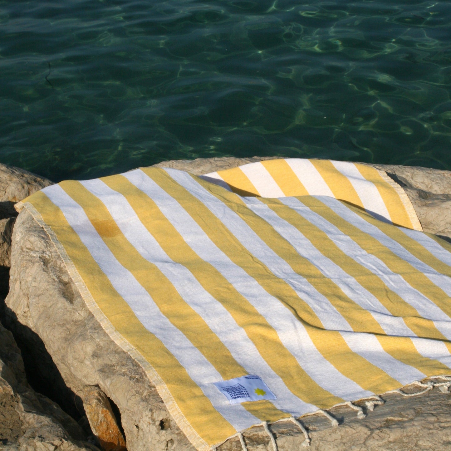 Fouta de plage Maison Yellow
