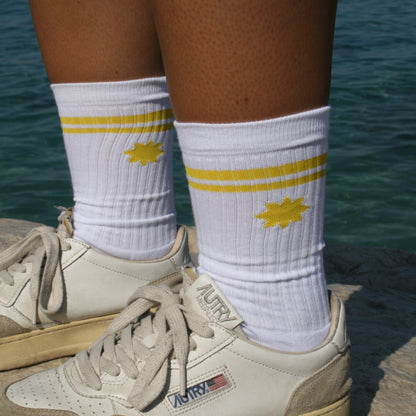 Chaussettes Badiane Maison Yellow