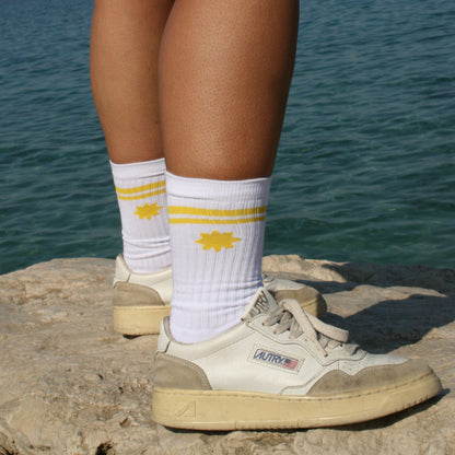 Chaussettes Badiane Maison Yellow