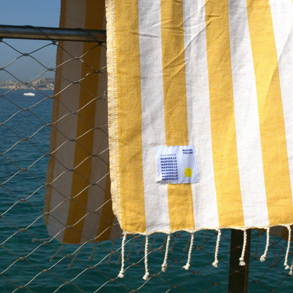 Fouta de plage Maison Yellow