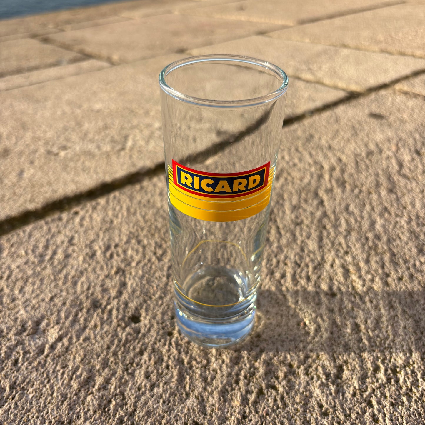 6 Verres Tubes Ricard - Réédition 1984