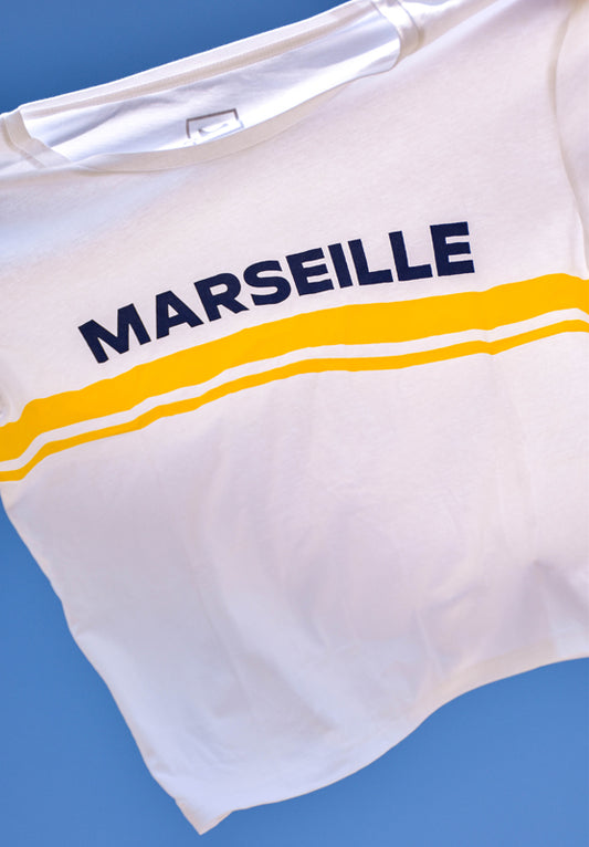 T-shirt Marseille Blanc