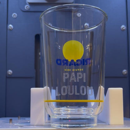 6 Verres Allongés Ricard Lehanneur - Personnalisables