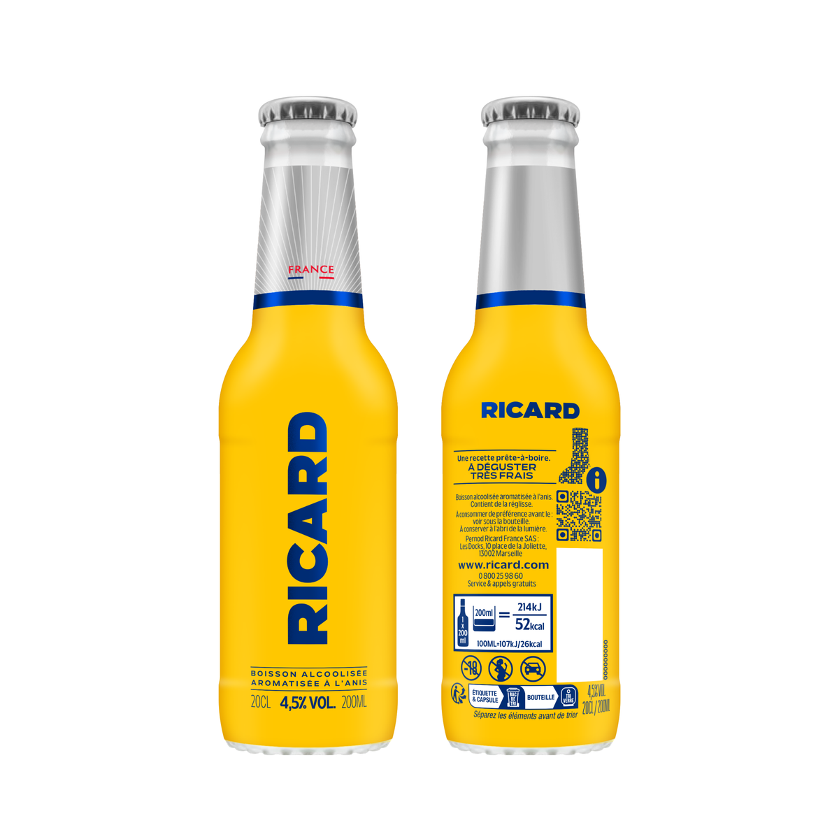Ricard Bouteille 4,5%